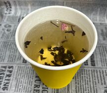 Черный чай с мятой