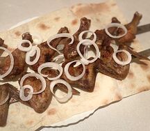 Шашлык из куриных крылышек
