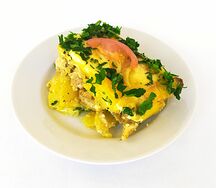 Мясная запеканка