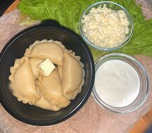 Вареники с сыром