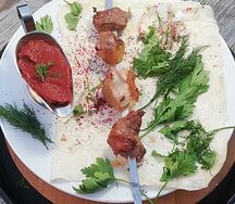 Шашлык из бараньей мякоти
