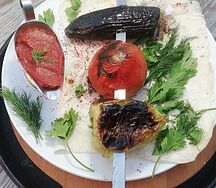 Овощи на мангале