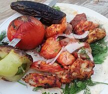 Ассорти из мяса на мангале королевское