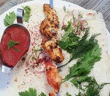 Шашлык из куриных крыльев