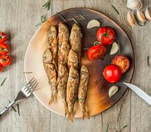 Жареная барабулька