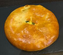 Пирог со шпинатом и сыром моцарелла