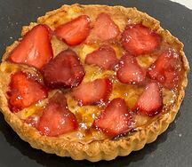 Тарт с клубникой