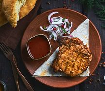 Шашлык из cвинoго антрекота