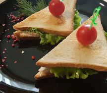 Сэндвич с курицей