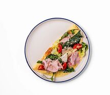 С ветчиной и сыром