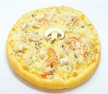 С курицей и грибами - M