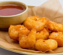 Креветки в панировке