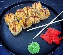 Запечённый чикен краб