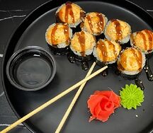 Запеченный острый краб