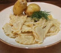 Вареники с картошкой и грибами