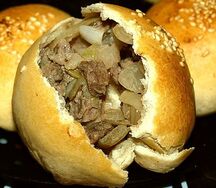 Самса с бараниной