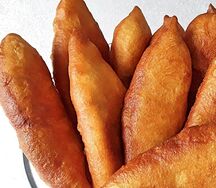Пирожки жареные с картошкой 