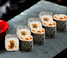 Маки с угрём