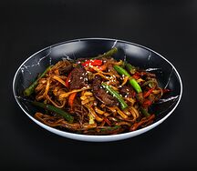 Удон с говядиной