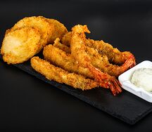 Креветки темпура