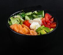 Поке с лососем