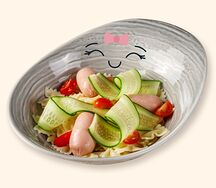 Макарошки с сосисками