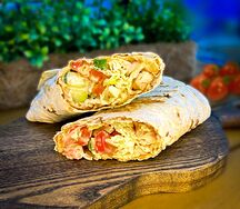 Классическая шаурма с курицей 