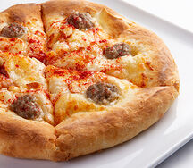 Хачапури с мясными шариками