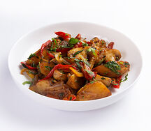 Картофель с грибами