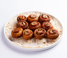 Шампиньоны на мангале