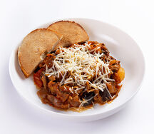 Аджапсандал с молодым картофелем и сыром