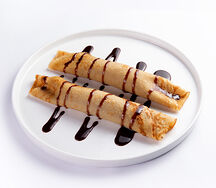 Блинчики домашние с творогом