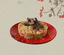 Тяхан с говядиной