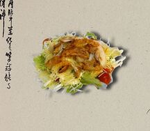 Салат Цезарь с курицей