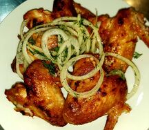 Шашлык из куриной голени
