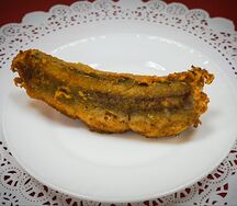 Минтай жареный