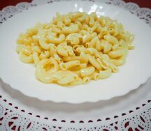 Макароны отварные