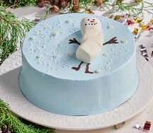 Торт Пломбирный снеговик