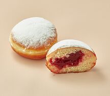 Пончик с вишней