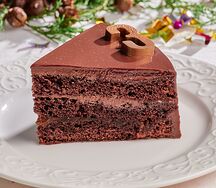 Торт Прага Часы (порция)