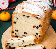 Кекс с изюмом