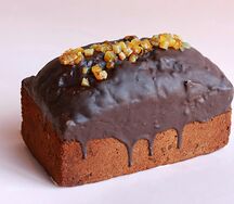 Кекс с апельсином и корицей