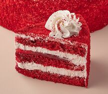 Торт Красный бархат (порция)