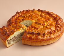 Пирог с мраморной говядиной