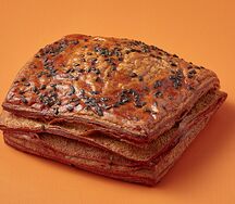 Ржанник с брынзой и беконом