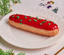 Новогодний Эклер сливочный