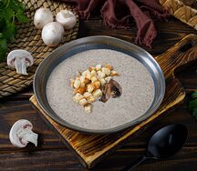 Суп грибной пюре