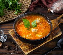 Суп тефтелевый