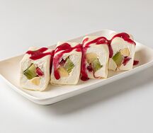 Сладкий фруктовый ролл