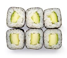 Маки-ролл с огурцом